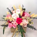 Arreglo Malaga de flor preservada