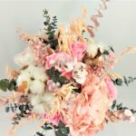 Ramo Rosa de Flores Preservadas