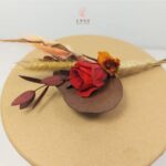 Prendido para novio Modelo Atardecer, con rosa preservada | Enso Natura