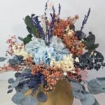 Ramo Algodón, Eucalipto y Hortensia